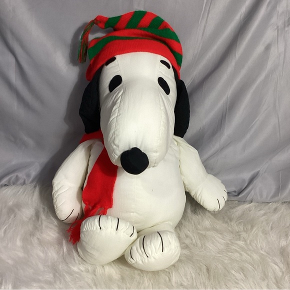 XL Peanuts Vintage 21” Snoopy Plush Pillow Toy - Picture 5 of 8